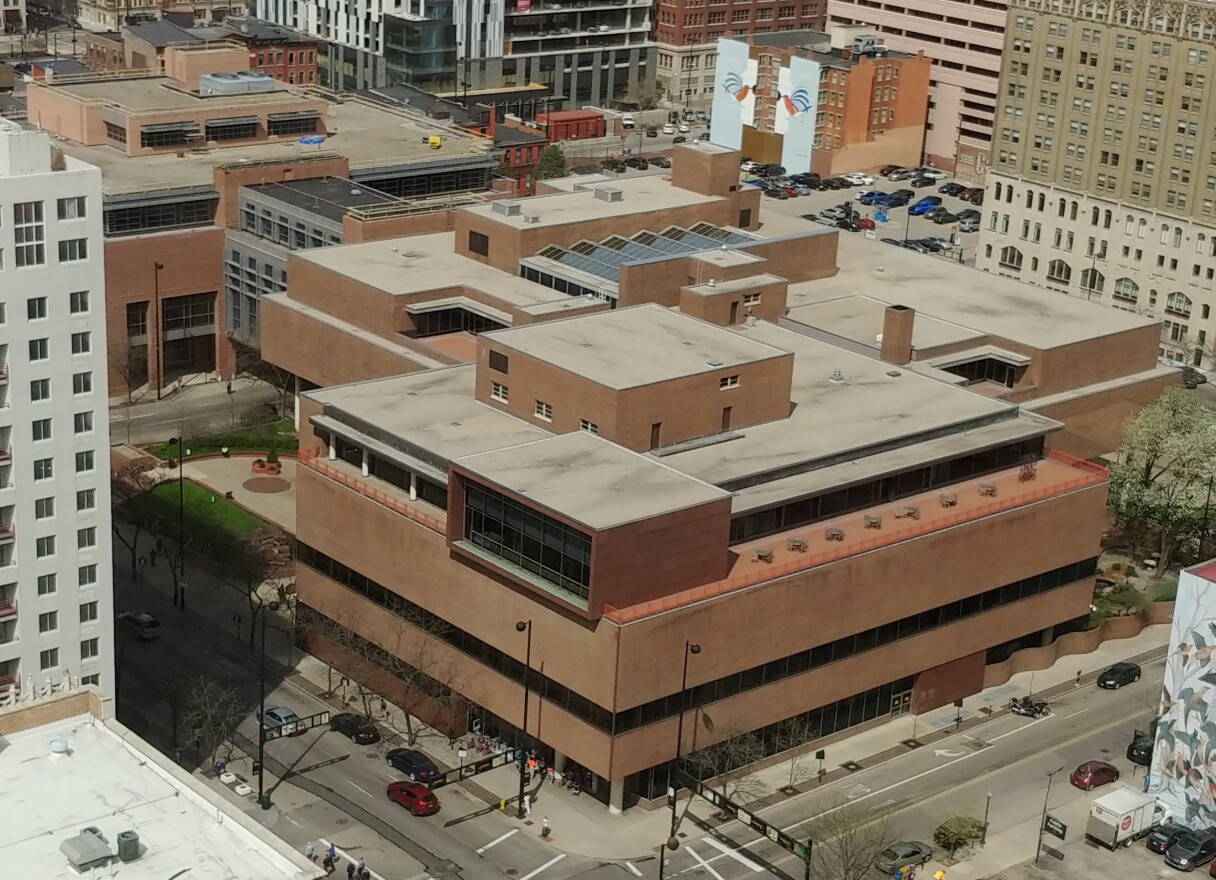 The Downtown branch of the Hamilton County Public Library system.